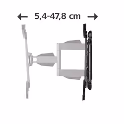 Hama 00220836 TV mount/stand 190.5 cm (75") Black - Additional view 5