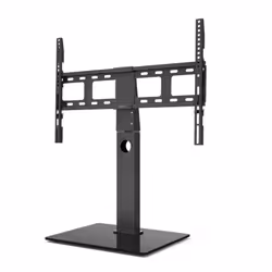 Hama 00220867, 165.1 cm (65"), 200 x 200 mm, 600 x 400 mm, 0°, Glass, Metal, Black