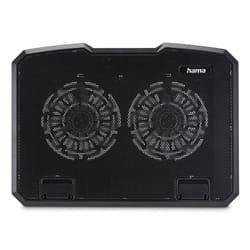 Hama Black Metal laptop cooling pad 39.6 cm (15.6")
