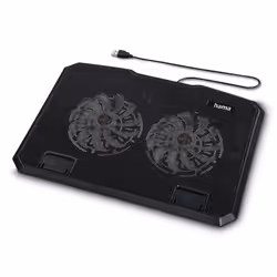 Hama Black Metal laptop cooling pad 39.6 cm (15.6") - Additional view 2