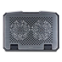 Hama Aluminium laptop cooling pad 39.6 cm (15.6&quot;) Black