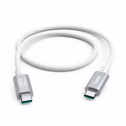 Hama Full-Featured, 1.5 m, USB C, USB C, USB 3.2 Gen 2 (3.1 Gen 2), 10 Gbit/s, White
