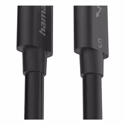 Hama USB-C USB cable USB 3.2 Gen 2 (3.1 Gen 2) 1 m USB C 80 Gbit/s 240 W Black - Additional view 4