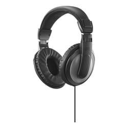 Hama ShellTV II Headphones Wired Head-band TV Black, Dark Grey