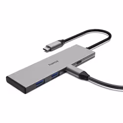 Hama 00200147 interface hub USB Type-C 10000 Mbit/s Grey - Additional view 4