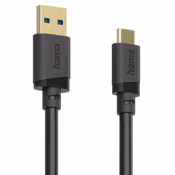 Hama 00202005 USB cable USB 3.2 Gen 1 (3.1 Gen 1) 0.75 m USB A USB C Black - Additional view 4
