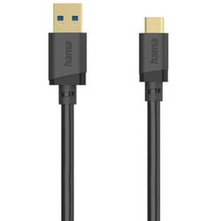Hama 00202006 USB cable USB 3.2 Gen 1 (3.1 Gen 1) 1.5 m USB A USB C Black