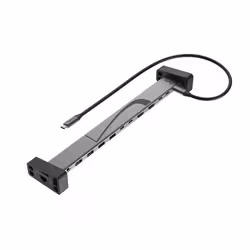 Hama 00200149 laptop dock/port replicator Docking Black, Grey - Additional view 3