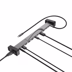 Hama 00200149 laptop dock/port replicator Docking Black, Grey - Additional view 4