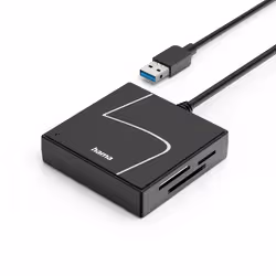 Hama 00200148 card reader USB 3.2 Gen 1 (3.1 Gen 1) Type-A/Type-C Black - Additional view 3