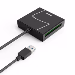 Hama 00200148 card reader USB 3.2 Gen 1 (3.1 Gen 1) Type-A/Type-C Black - Additional view 4