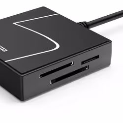 Hama 00200148 card reader USB 3.2 Gen 1 (3.1 Gen 1) Type-A/Type-C Black - Additional view 5