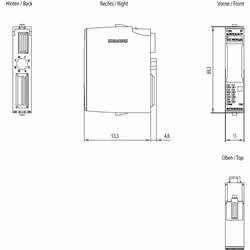 Siemens ET 200SP, F-DQ 8x24VDC/0.5A PP HF - Additional view 3