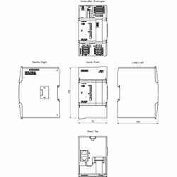 Siemens CPU 1212C ,DC/DC/RLY, 8DI/6DO - Additional view 4