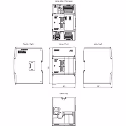 Siemens CPU 1214C, DC/DC/RLY, 14DI/10DO - Additional view 4