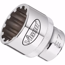 Vigor V1983, Socket, 1/4", Metric, 1 head(s), 10 mm, 25 mm