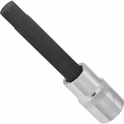 Vigor V2077, Socket, 1/2", Metric, 11 mm, 100 mm
