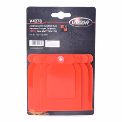 Spatula; VIGOR; 4 Brake piston readjusting tool set