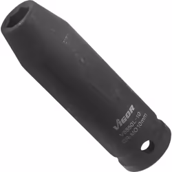 Vigor V5550L-10, Socket, 1/2", Metric, 1 head(s), 10 mm, Matt
