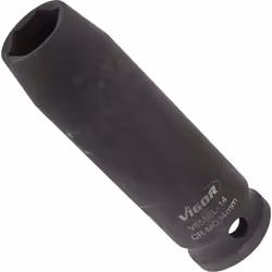 Vigor V5550L-14, Socket, 1/2", Metric, 1 head(s), 14 mm, Matt