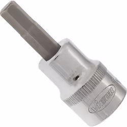 Vigor V2282N, Impact socket, Silver, 1 head(s), 3/8", Metric/imperial, 10 mm