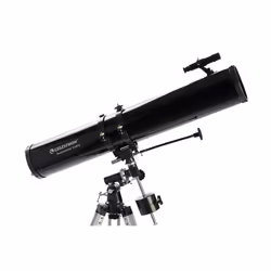 Celestron PowerSeeker 114EQ Refractor 45x Black