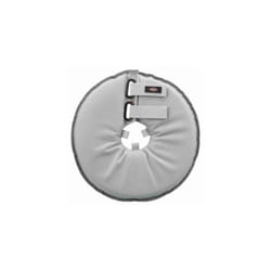 protective collar 23-27 x 13 cm polyester/foam grey