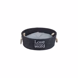 TRIXIE Lian, Basket pet bed, Indoor, Dog, Grey, Round, Monochromatic