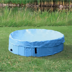 TRIXIE 39486, Cover, Blue, Plastic, Round