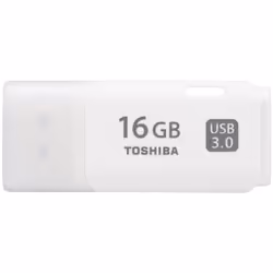 Toshiba TransMemory 16GB, 16 GB, USB Type-A, 3.2 Gen 1 (3.1 Gen 1), Cap, 8 g, White