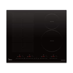 Midea MIH742F558K1 hob Black Built-in 21 cm Zone induction hob 4 zone(s)