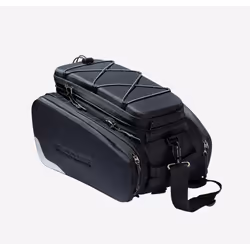 racktime Odin, Rear, Bicycle bag, EVA (Ethylene Vinyl Acetate), Nylon, Black, 19 L, 240 mm
