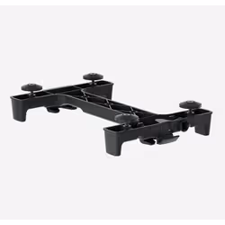 racktime Snapit 2.0 system adapter, Bicycle rear rack mount, Black