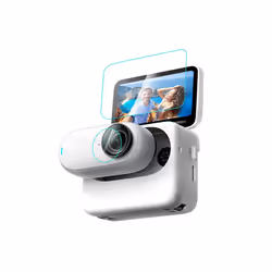 For Insta360 GO 3 / GO 3S PULUZ 2 in 1 Screen and Lens Tempered Glass Film (Transparent)