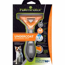 FURminator 8117940112464 pet brush/comb Black, Orange Dog Deshedder - Additional view 5