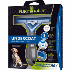 FURminator 4048422141105 pet brush/comb Black, Blue Dog Deshedder - Additional view 4
