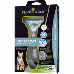 FURminator 8117940113140 pet brush/comb Black, Green Cat Deshedder - Additional view 5
