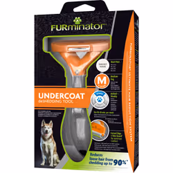 FURminator 8117940112396 pet brush/comb Black, Orange Dog Deshedder - Additional view 4