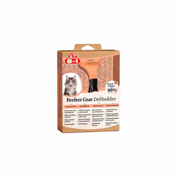 8in1 Perfect Coat DeShedder - Undercoat brush for cats, cat brush suitable for short and long hair