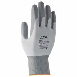 Uvex 6005009, Grey, White, Adult, Adult, Unisex, 1 pc(s), Elastane, Polyamide
