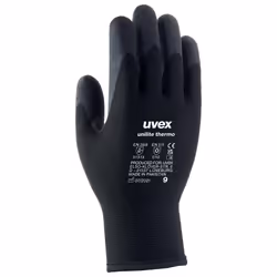 Uvex 6059309, Workshop gloves, Black, Adult, Adult, Unisex, 1 pc(s)