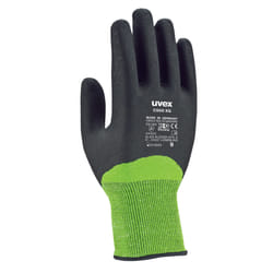 Uvex C500 XG Anthracite, Lime, Green, Grey Polyethylene, Viscose, Fiber, Polyamide