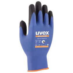 Uvex 60035 Factory gloves Anthracite, Blue Carbon, Elastane, Polyamide 1 pc(s)