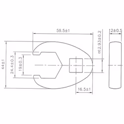 BGS technic Crowfoot Spanner - Additional view 2