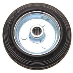 BGS Diy 80959 | Solid Rubber Wheel | steel rim | Ã 100 mm