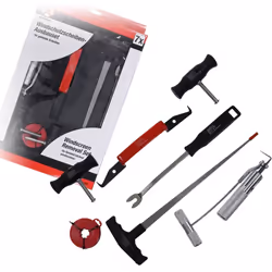 Kraftmann 60300 | Windscreen Removal Set | 7 pcs.