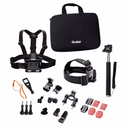Rollei 21639, Camera mount, Black, Orange, Red