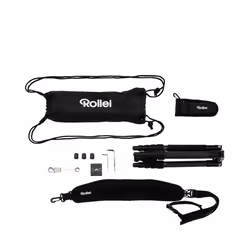 Rollei Compact Traveler No. 1 Carbon tripod Digital/film cameras 3 leg(s) Black