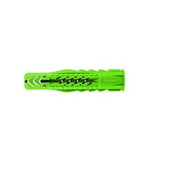 Fischer Universal plug UX GREEN 6 x 35 R with rim