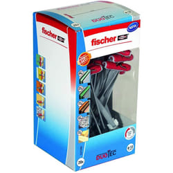 fischer 537260 Cavity Fixing, Red/Grey, DUOTEC 10, Set of 20 Pieces